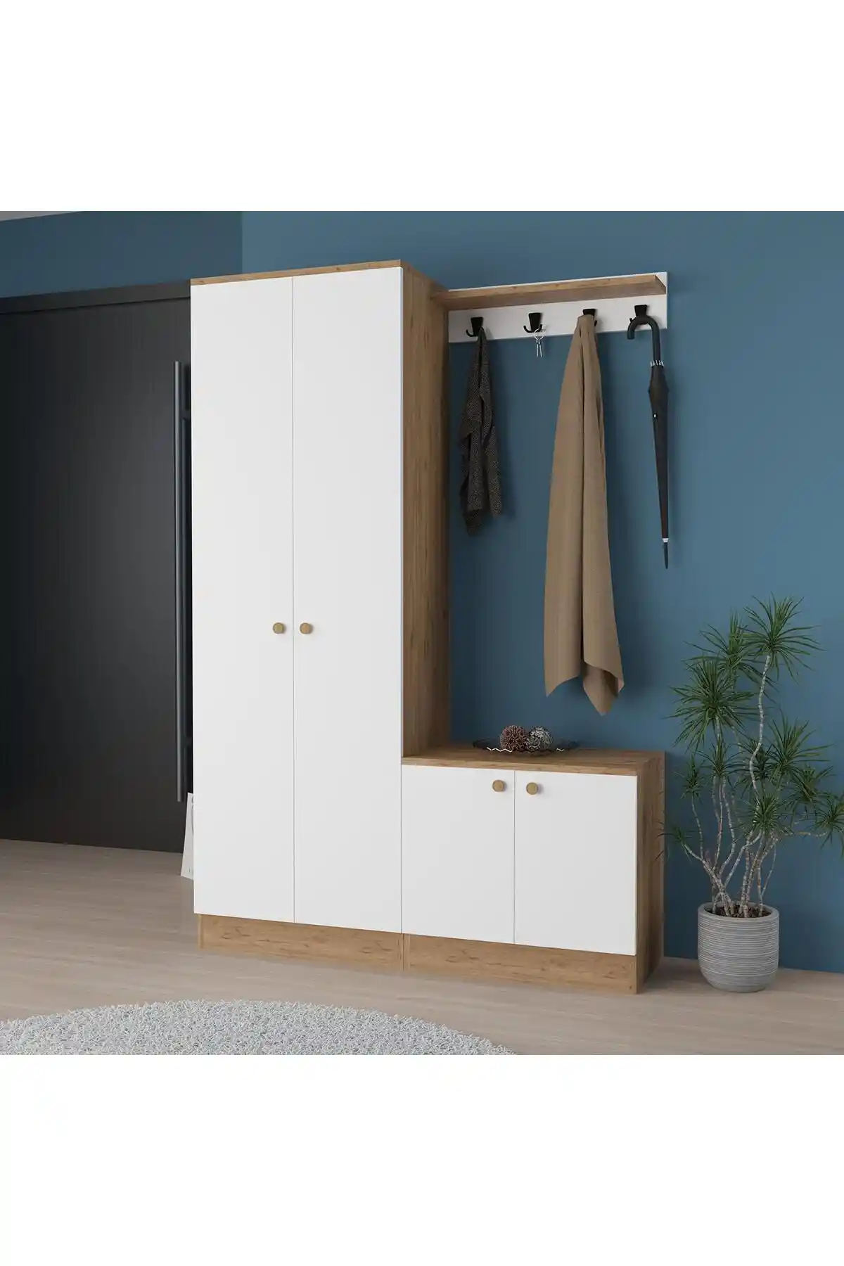 Bimossa P5010 ve Yurudesign Roger Portmanto Modellerinin Karşılaştırması