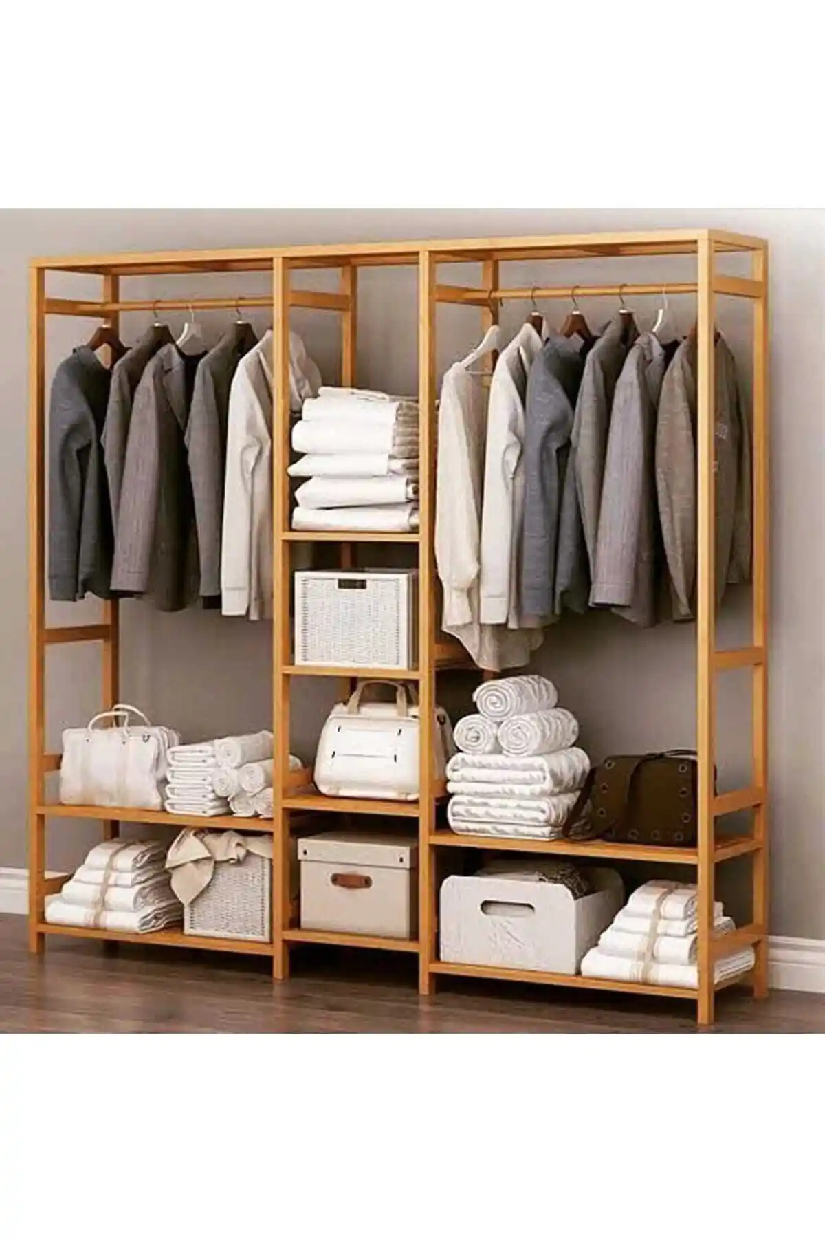 BRK Design Ahşap Gardrop ve Remaks Tarz Portmanto Karşılaştırması