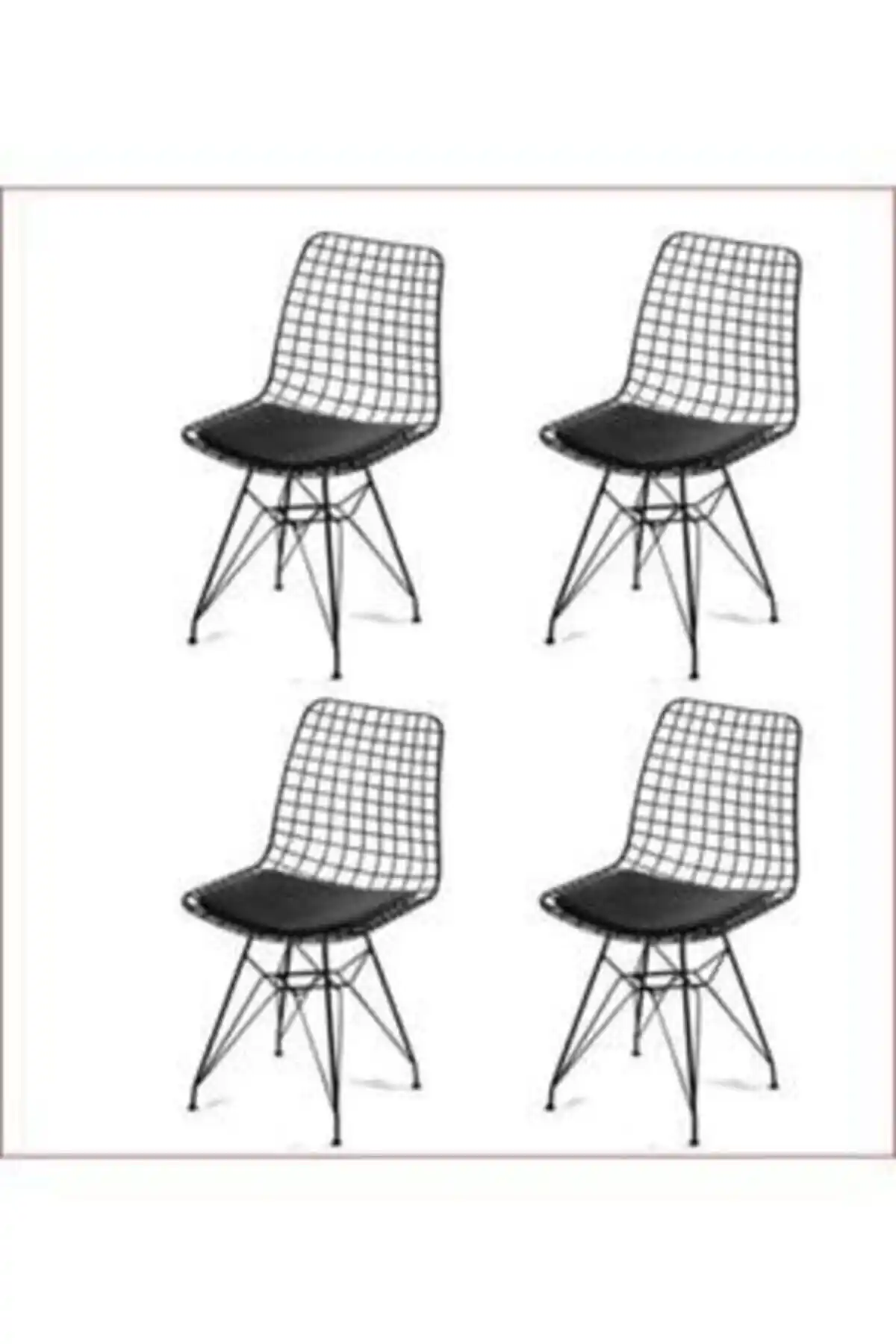 Çelik Sandalye ve Mobilya Aksesuar Sırt Minderli Tel Sandalye Karşılaştırması