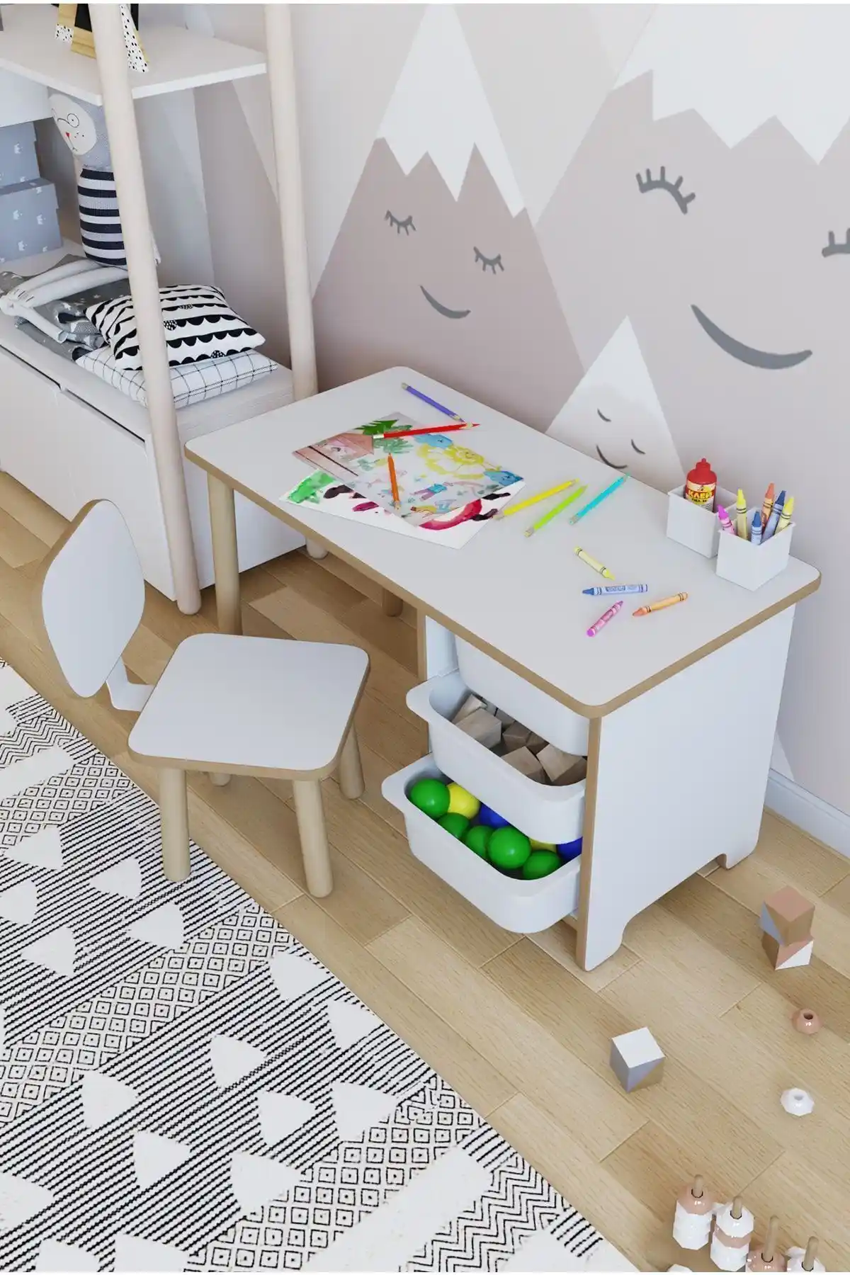 Çocuklar İçin POFİTTO ve Zeo Wood Design Montessori Masaları Karşılaştırması