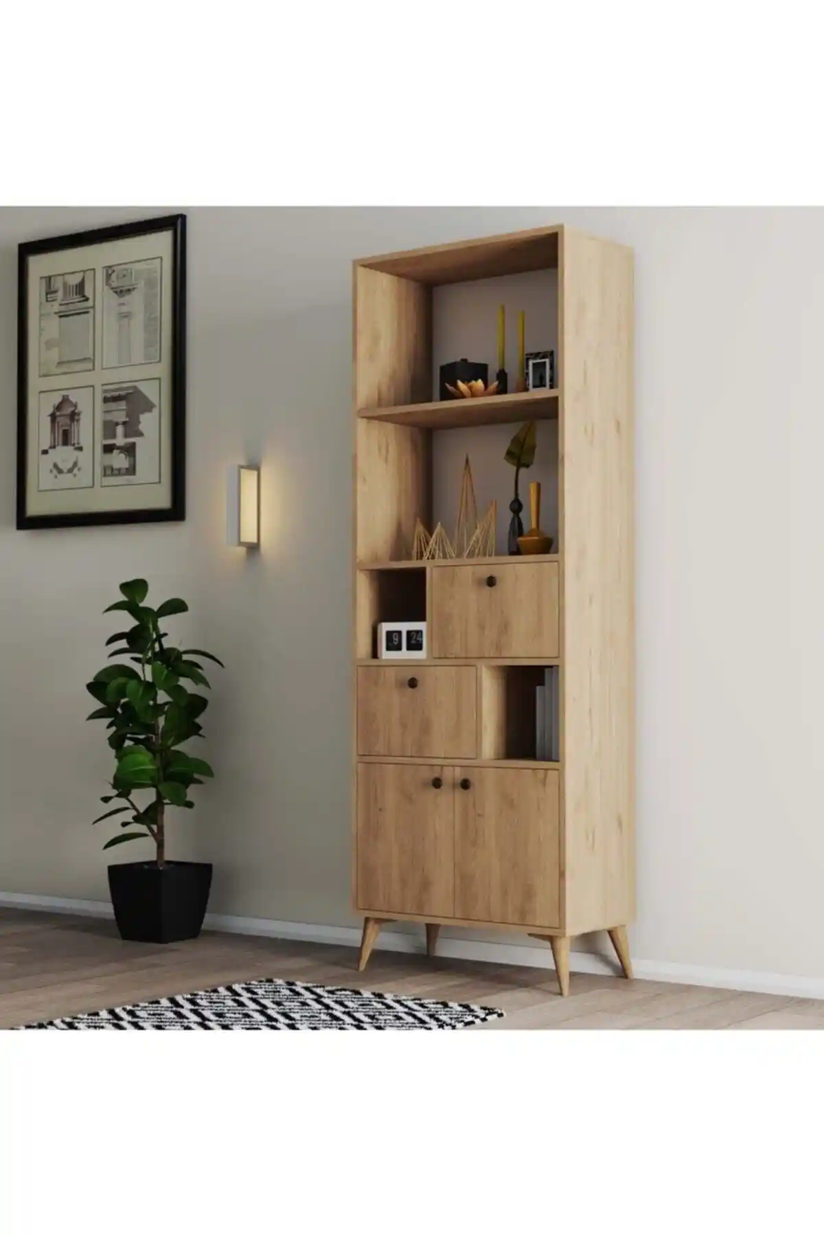 Mezza 1956 Ninova ve Rabi Izel Country Kitaplık Karşılaştırması: Tasarım ve Özellikler