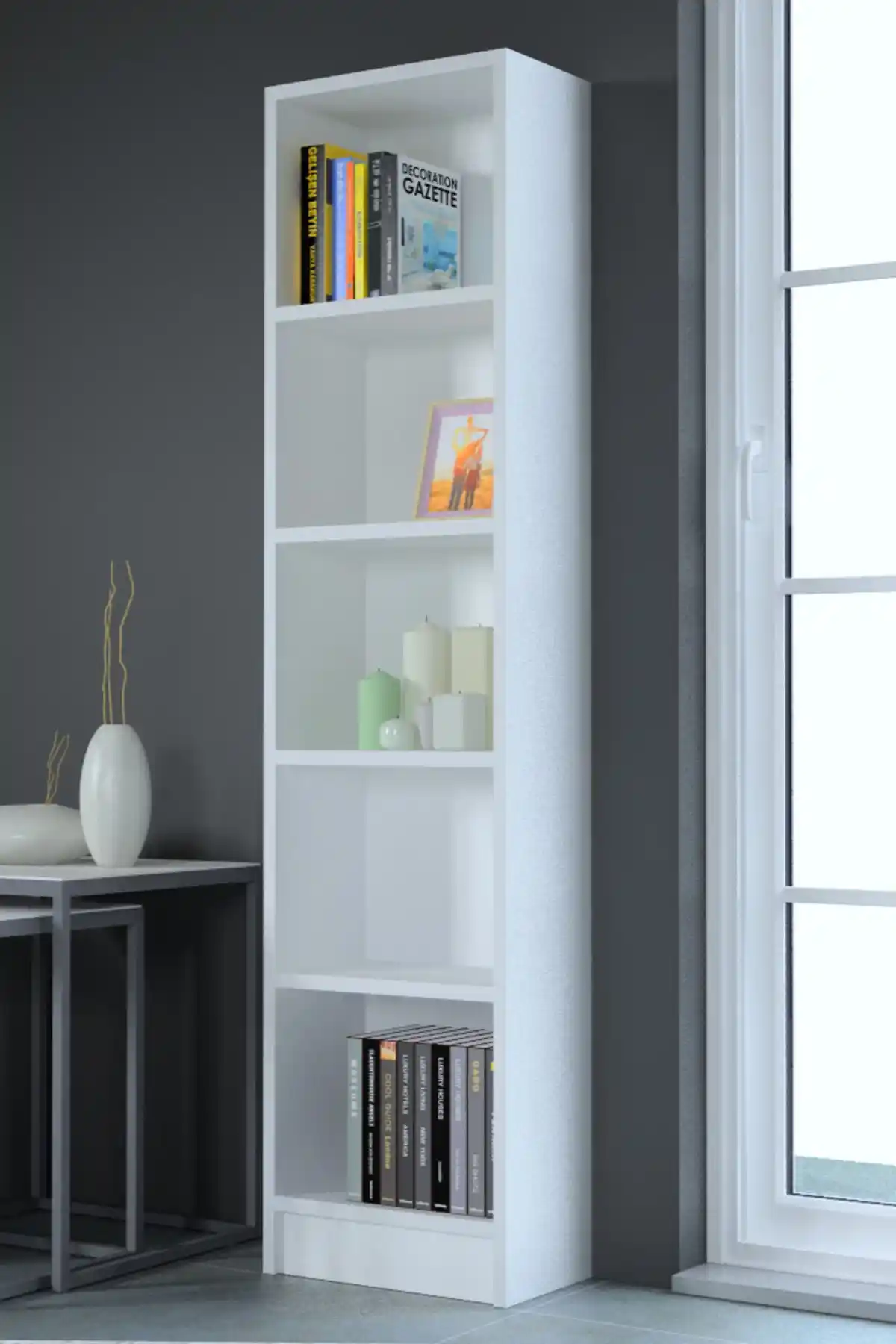 MOBİLİQUE Lila ve MONTENERO Beyaz Kitaplık Karşılaştırması ve Seçim Rehberi