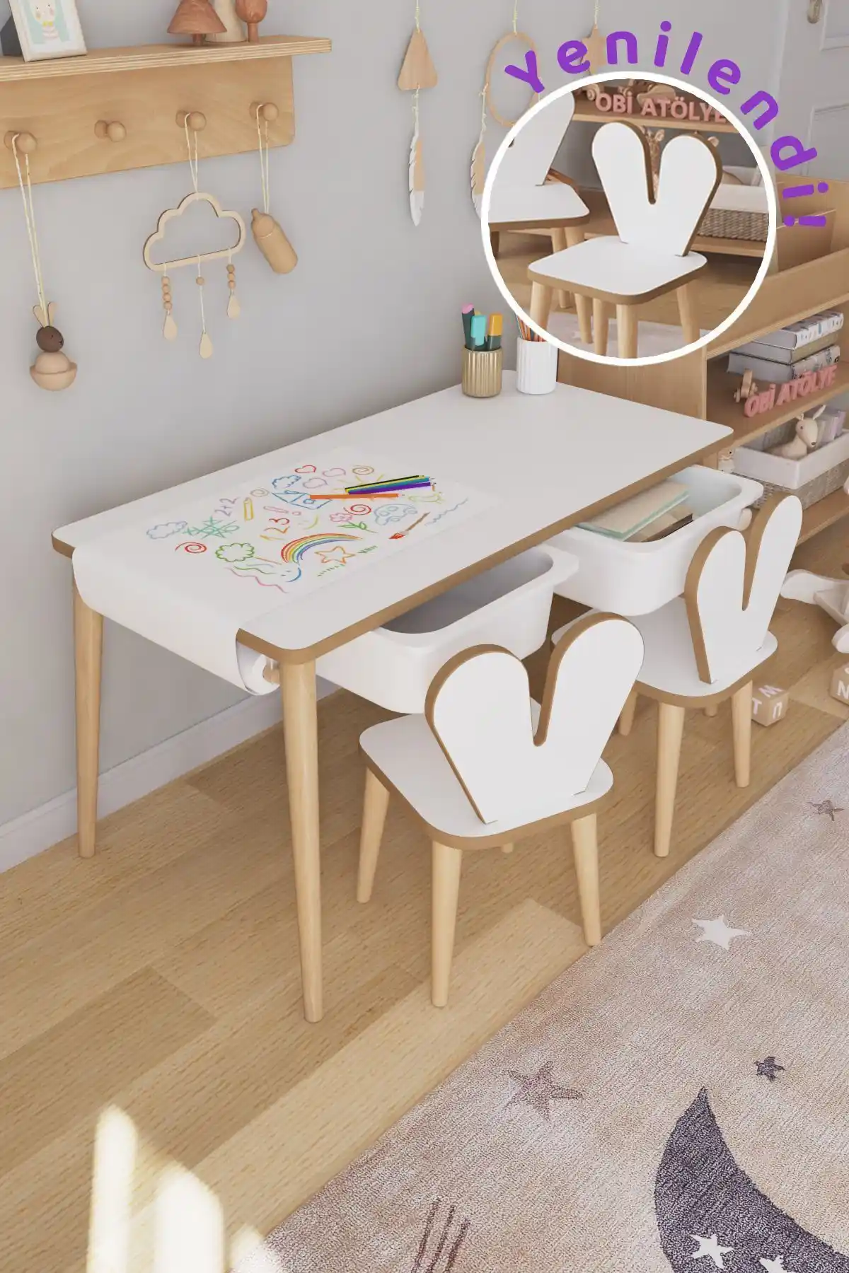 OBİ Atölye ve POFİTTO Montessori Çocuk Masası Karşılaştırması ve Özellikleri