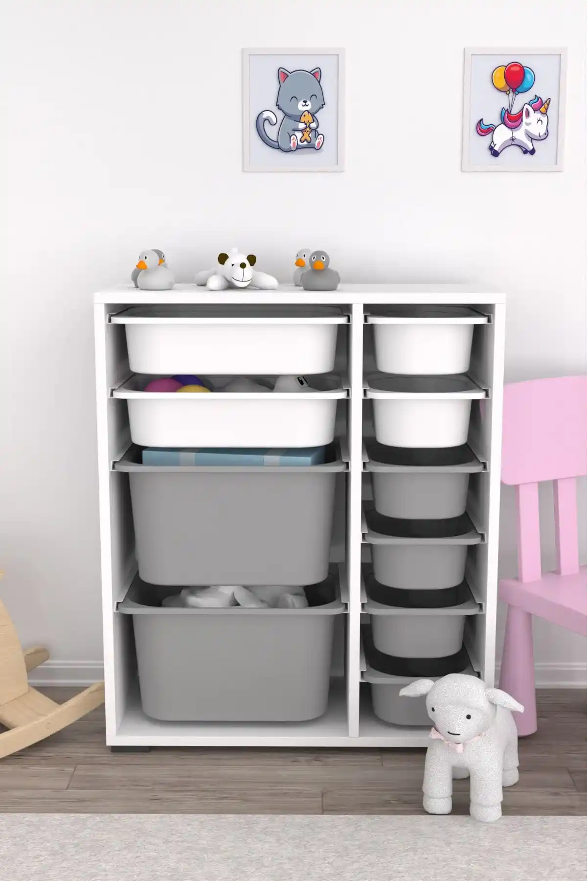 Pratico 10 ve 14 Sepetli Oyuncak Dolapları Karşılaştırması ve Kullanıcı Yorumları