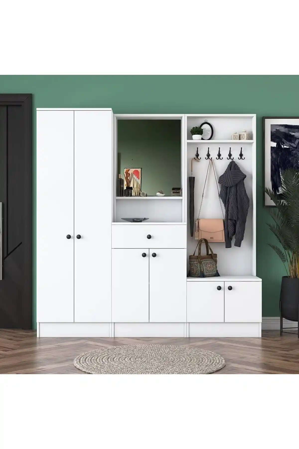 Rani Mobilya Rani P6 ve Yurudesign Gibson Vestiyer Karşılaştırması