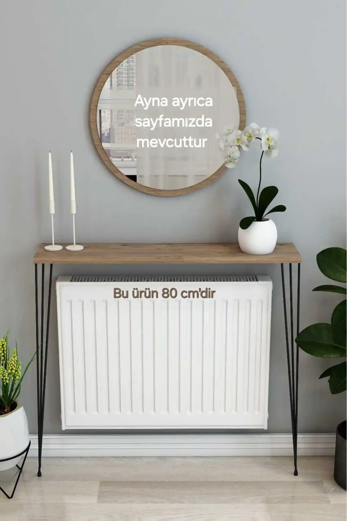 Talaştozum 80 cm Atlantik Çam ve Siyah Raf Modelleri Karşılaştırması