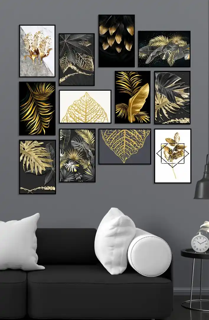 12 Parça MDF Tablo Setleri ile Modern ve Uyumlu Dekorasyon Çözümleri