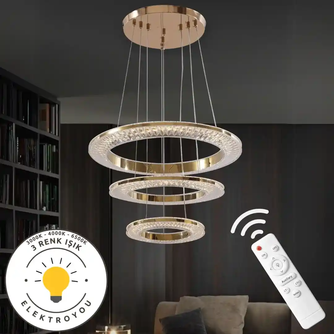 3’lü avize seçiminde dikkat edilmesi gerekenler ve dekorasyona etkisi