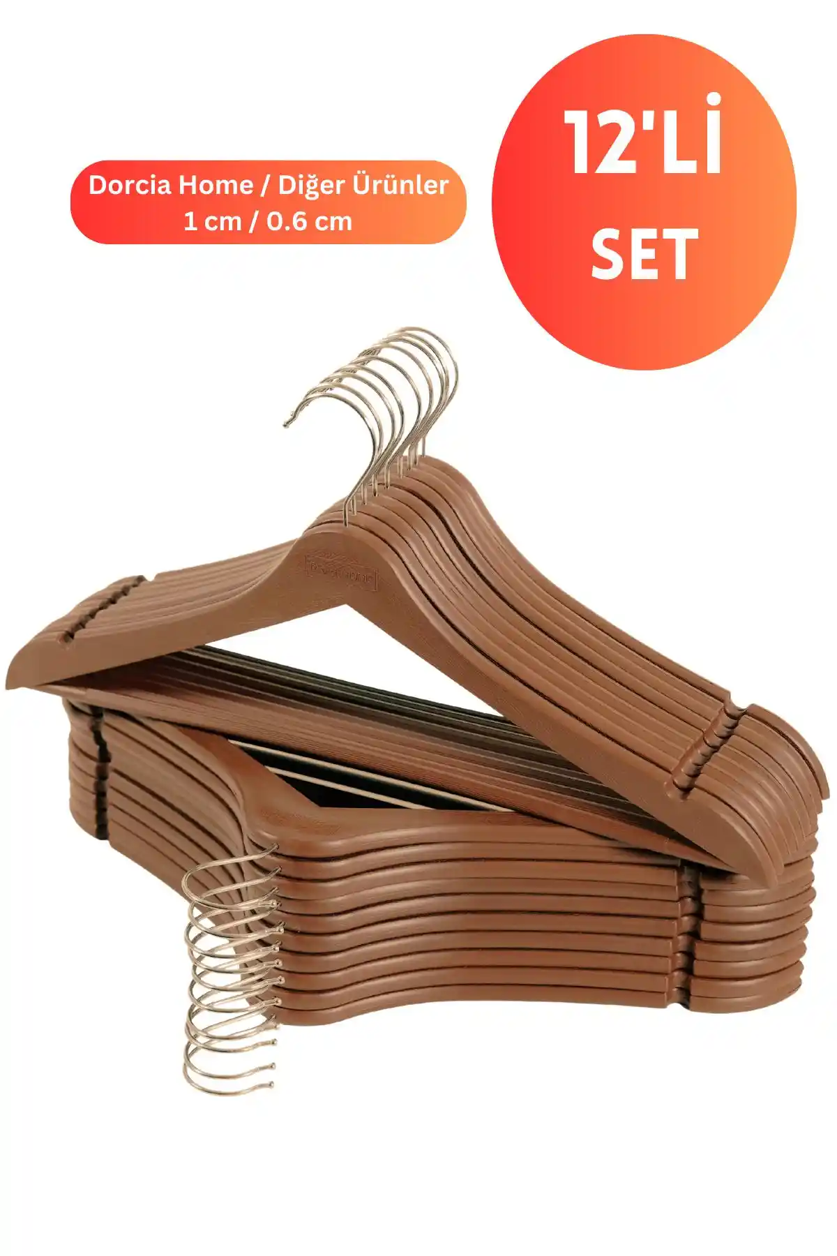 Ahşap Görünümlü Plastik Askılar ile Modern ve Şık Dekorasyon Çözümleri