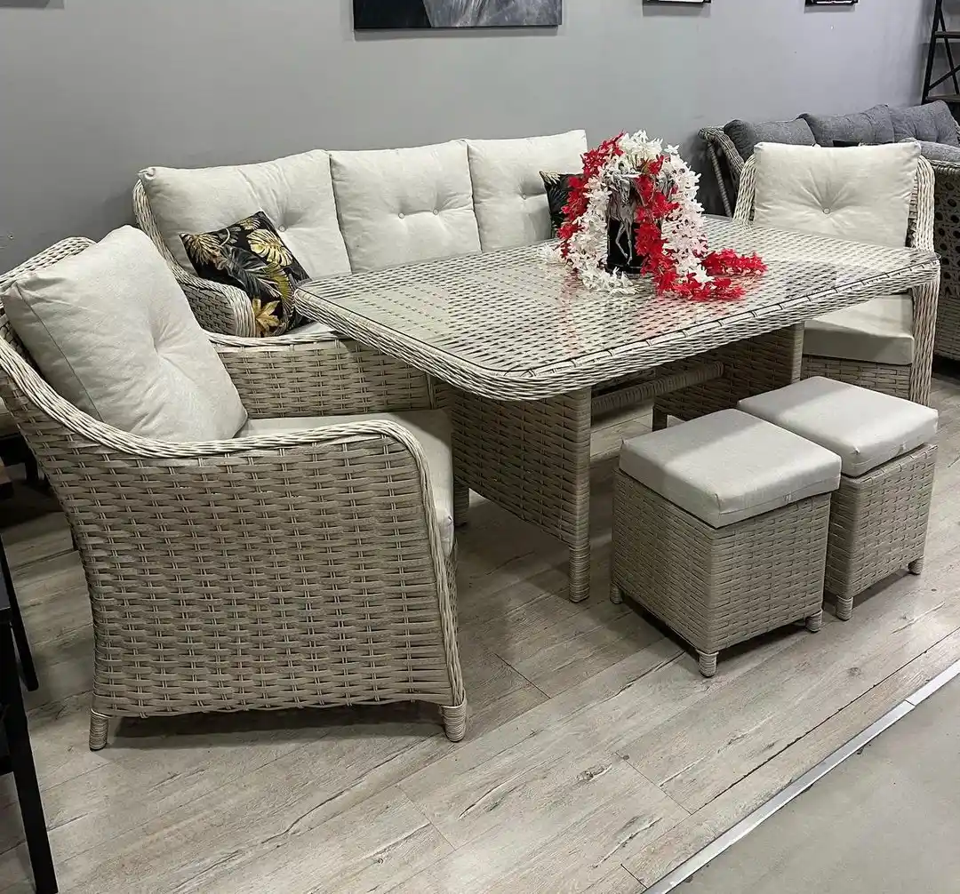 Bahçe Oturma Gruplarında Rattan Malzemenin Estetik ve Dayanıklılık Avantajları