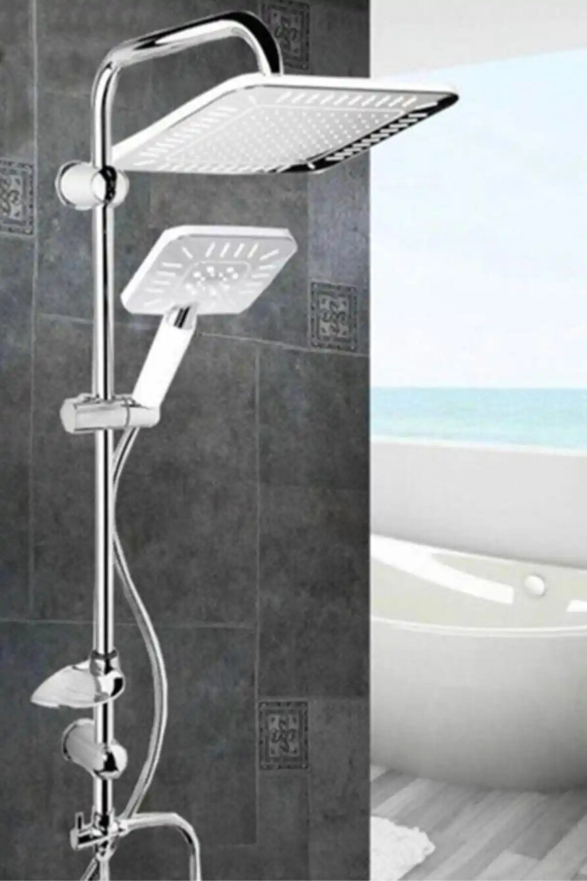 Banyo Dekorasyonunu Yenilemek İçin Modern ve Fonksiyonel Duş Başlığı Setleri