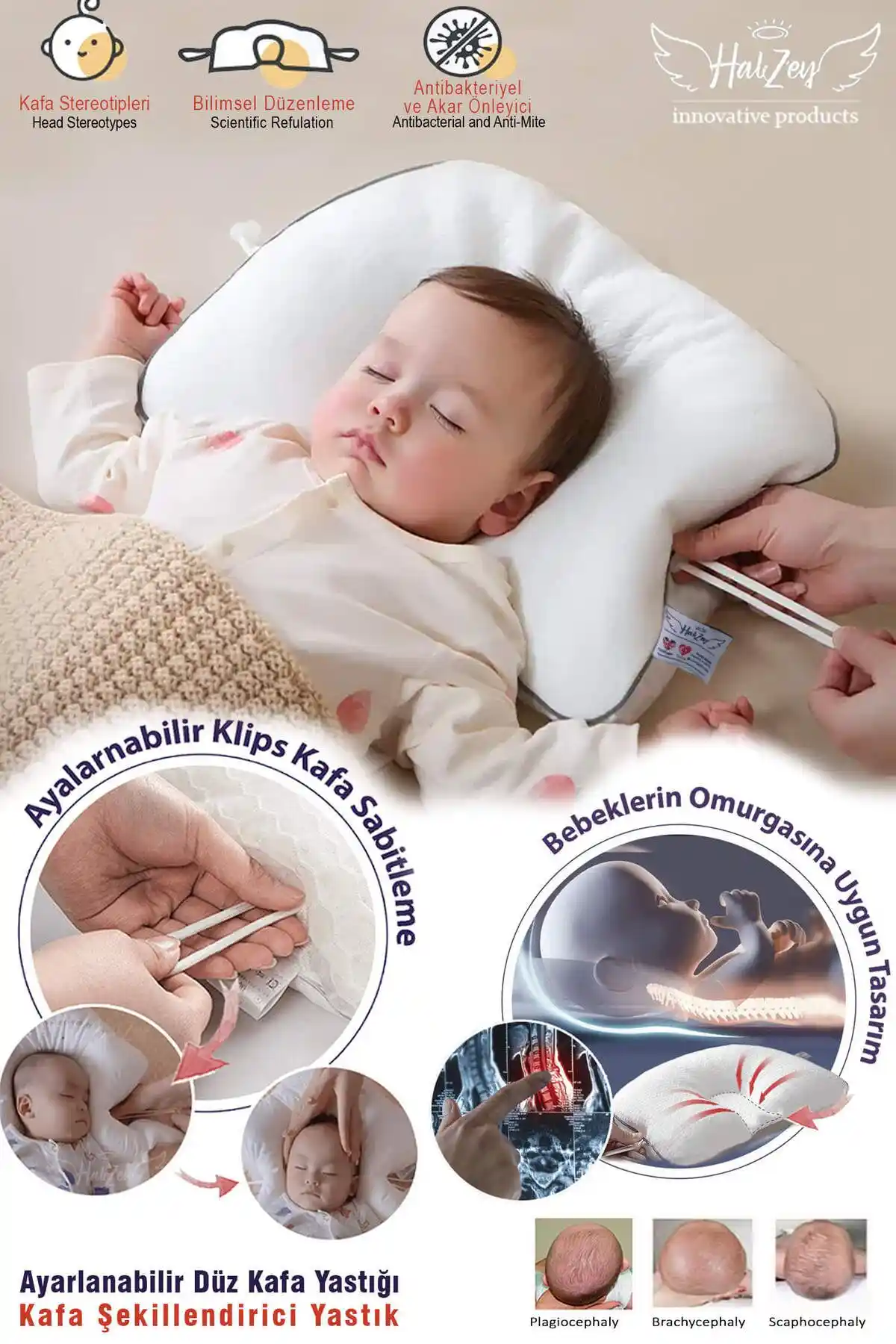 Bebek Güvenli Uyku Yastıkları ile Güvenlik ve Dekorasyonun Uyumunu Yakalayın