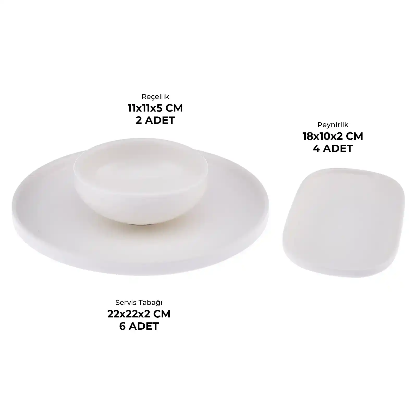 Emsan Parla Porselen 12 Parça Kahvaltı Takımı ile Şık ve Dayanıklı Sofralar