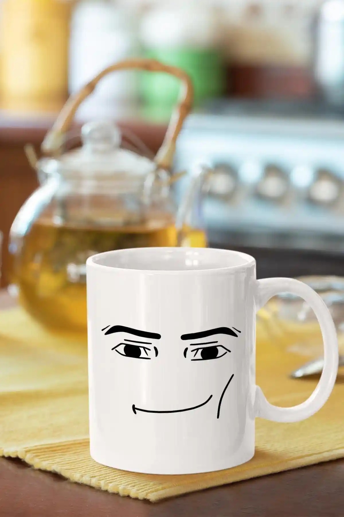 Erkek Temalı Dekorasyon Fikirleri ve Man Face Bardaklarla Mekânınızı Yenileyin