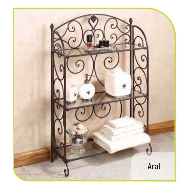 Ferforje Banyo Rafları: Estetik ve Dayanıklı Dekorasyon Çözümünüz