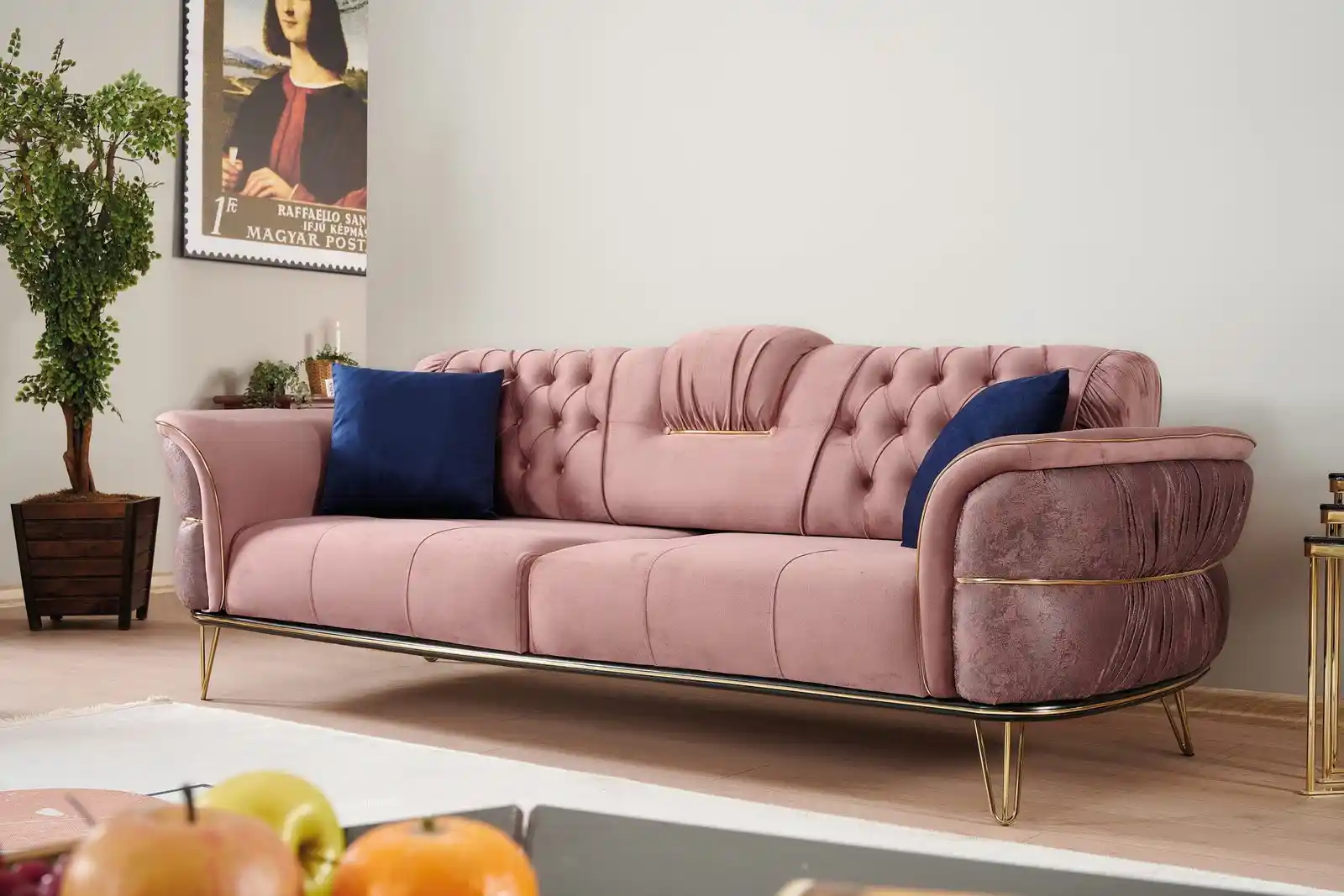 Gül Kurusu Renkli Koltuklar ve Dekorasyon İçin İlham Verici Tavsiyeler