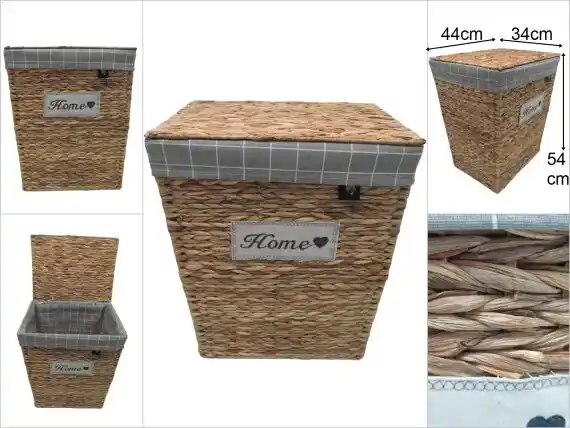 Hasır Kirli Çamaşır Sepetleri: Doğal ve Şık Dekoratif Çözüm Önerileri