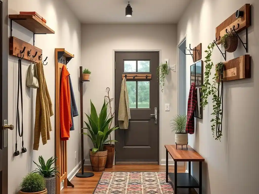 Hol Dekorasyonunu Zenginleştiren Değişik Vestiyer Modelleri ve Trendler