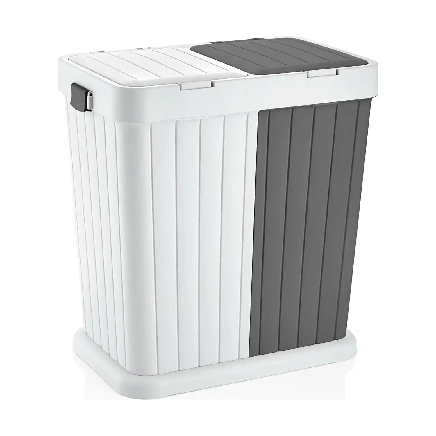 İki Bölmeli Kirli Sepetleri ile Hem İşlevsel Hem de Estetik Çözüm Sunan Dekorasyon Ürünleri