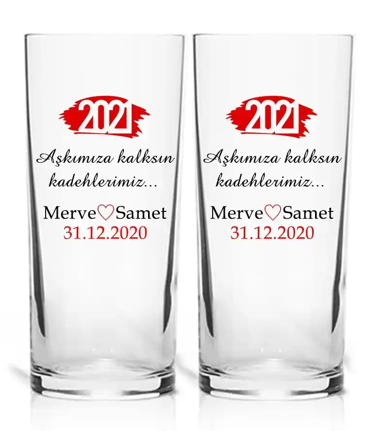 İkili Kadeh Dekorasyonunda Şıklık ve Zarafetin En Güzel Yansımaları