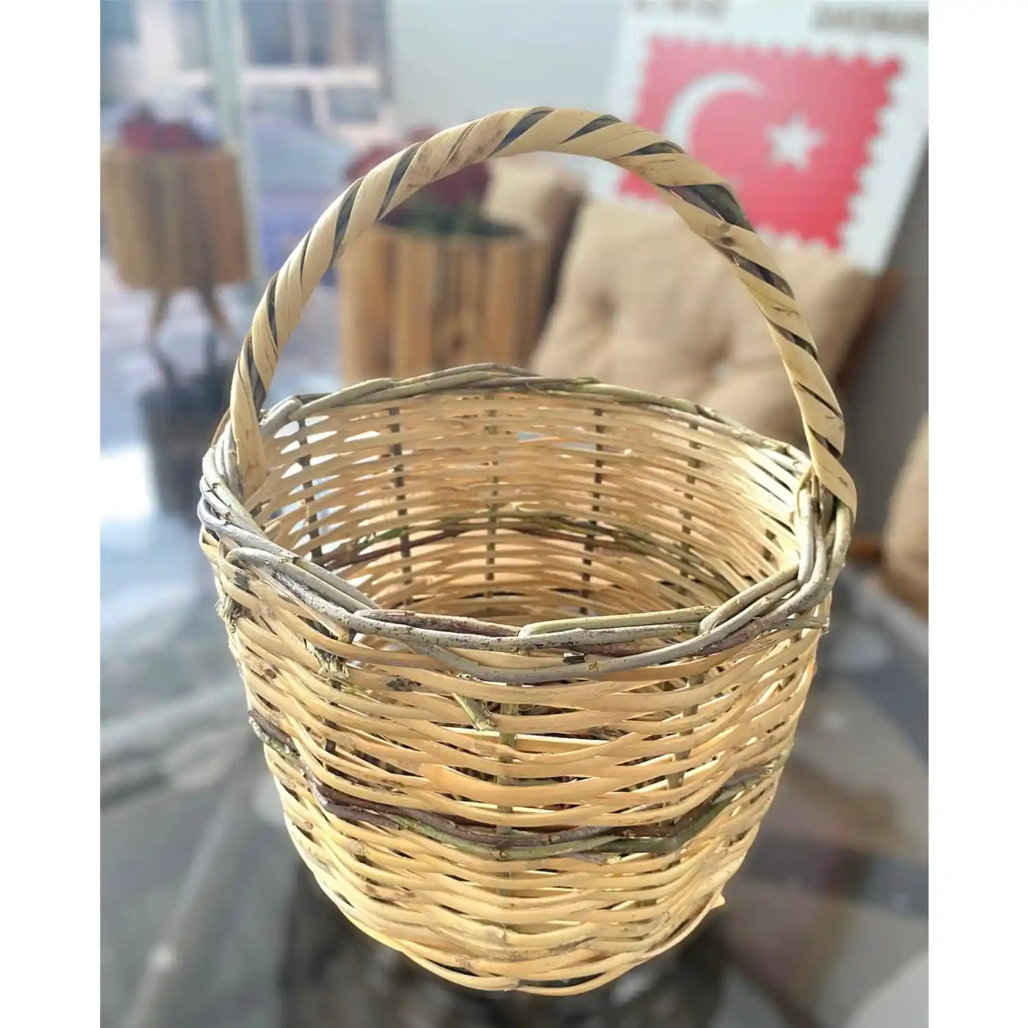 Ka<mış> Sepetlerle Doğal ve Sıcak Dekorasyon Çözümleri Ev İçin Uygun Alternatifler