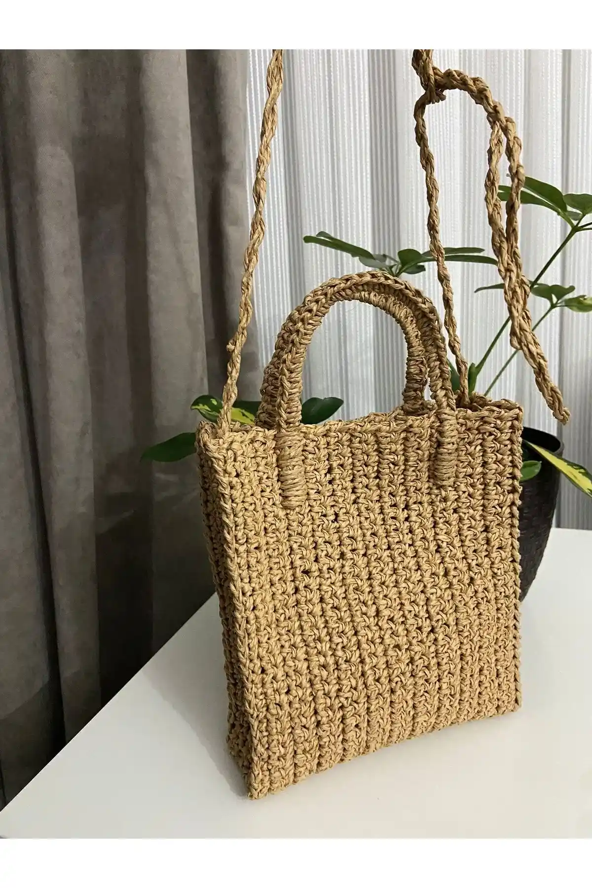 Kağıt İp Hasır Çanta Dekorasyon ve El İşçiliği Trendleri 2023