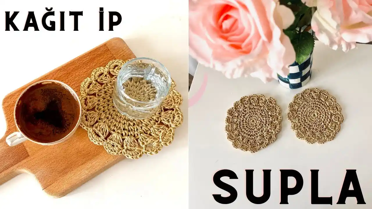 Kağıt Supla Altlığı Yapımı ve Dekorasyonda Yaratıcı Fikirler