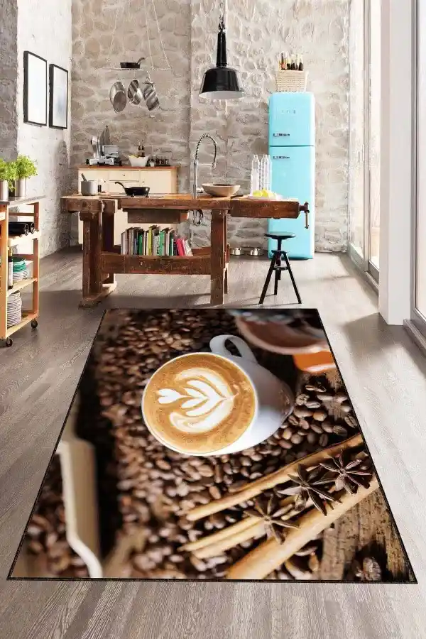 Kahverengi Mutfak Halısı ile Dekorasyonda Sıcaklık ve Estetik Çözümler