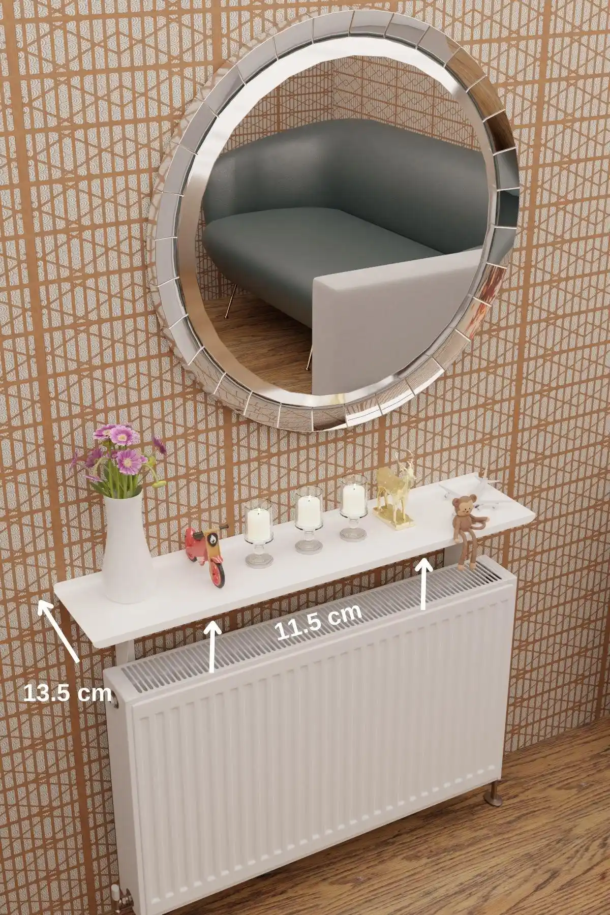 Kalorifer Peteği Üstü Dresuar ile Dekorasyonda Şıklık ve İşlevsellik Bir Arada