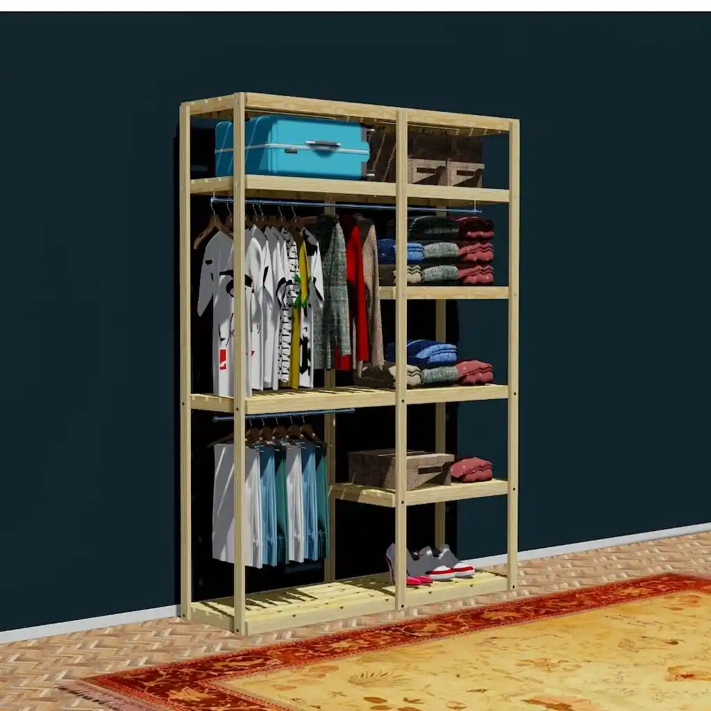 Kapaksız Elbise Dolabının Modern Dekorasyondaki Yeri ve Avantajları