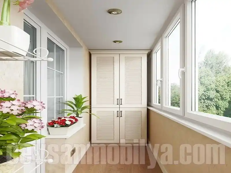 Kapalı Balkonlar İçin Modern ve İşlevsel Dolap Modelleri Seçenekleri