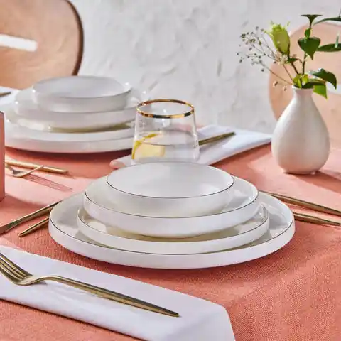 Karaca Streamline Saturn Altın Koleksiyonu Modern Dekorasyon ve Fonksiyonellik Sunar