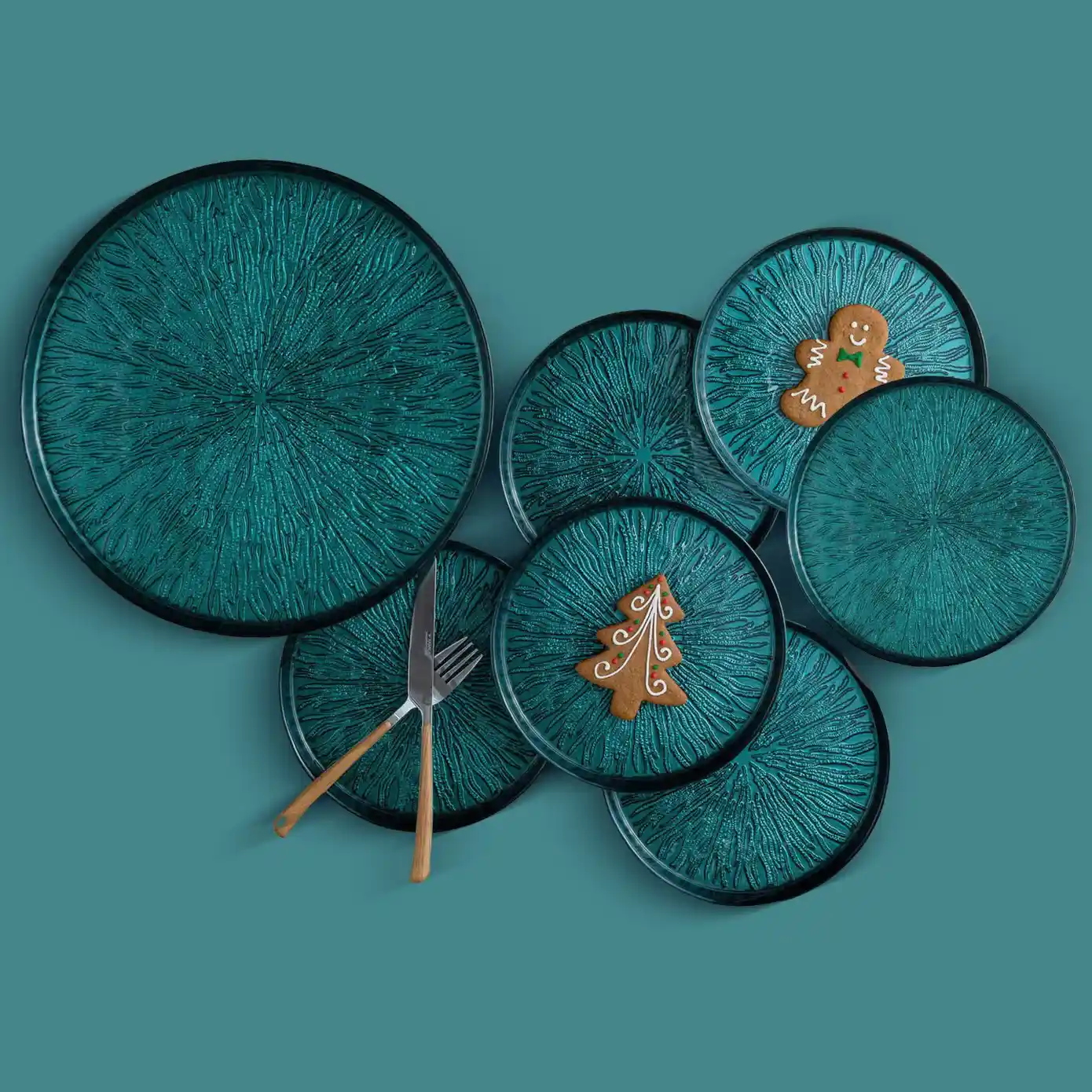 Karaca Yeşil Pasta Takımı ile Sofralarınıza Zarafet Katın ve Dekorasyonunuzu Tamamlayın