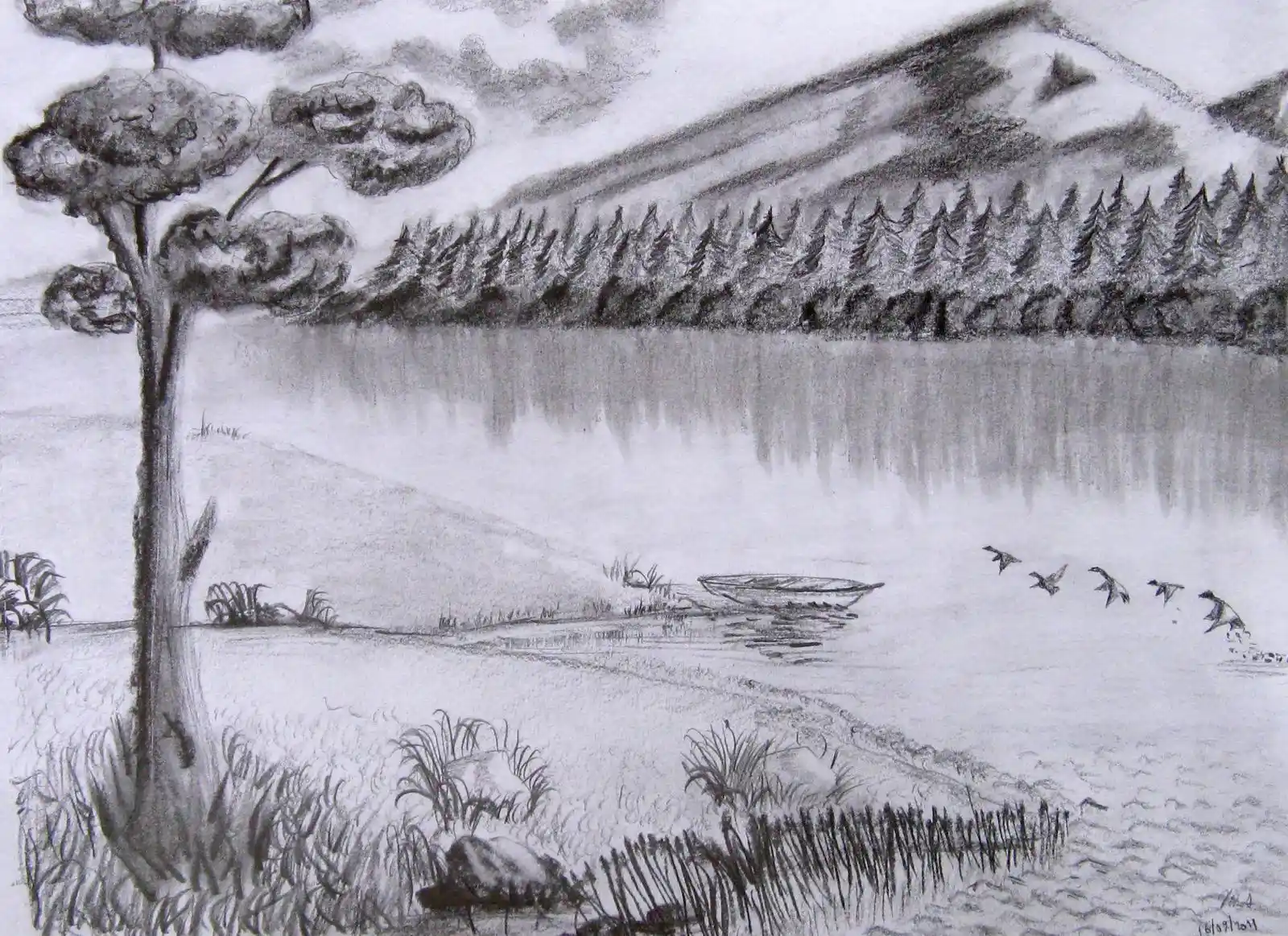 Karakalem Sanatıyla Dekorasyonun Estetik ve Kişisel Dokunuşlar Yaratma Rehberi