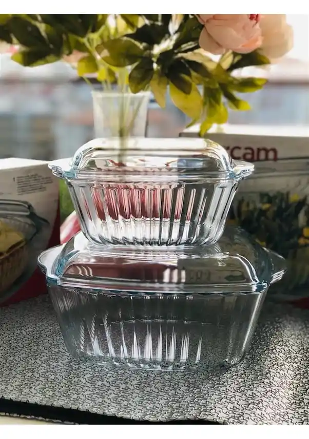 Kare Kapaklı Borcam ile Modern Mutfak Dekorasyonunda Estetik ve Dayanıklılık