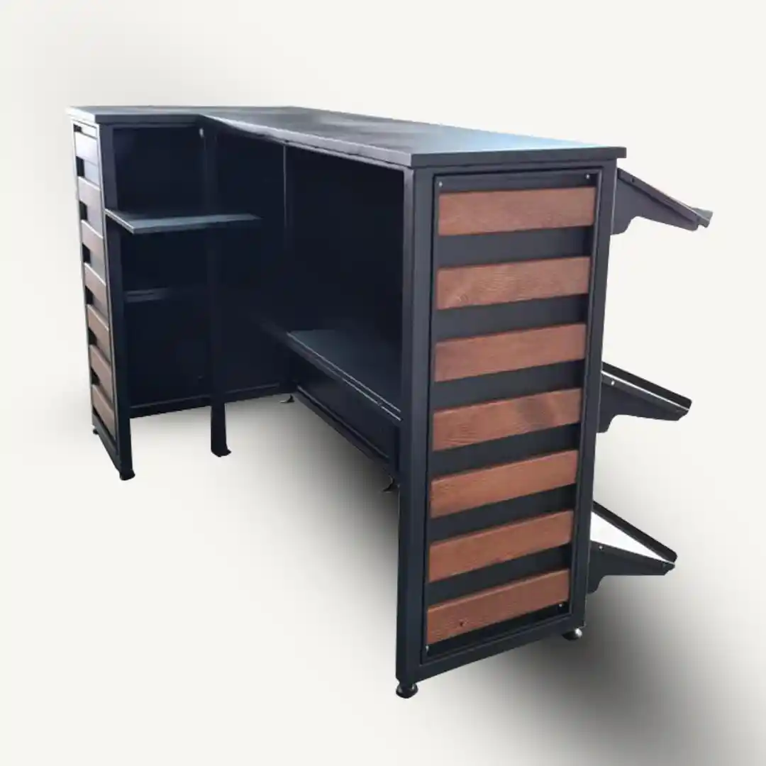 Kasa Masası Dekorasyonunda Estetik ve İşlevselliği Bir Arada Sunan Modern Çözüm