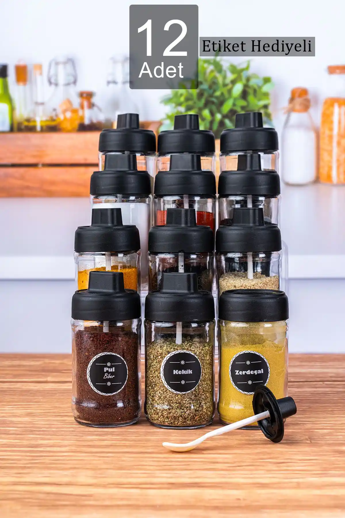 Kaşıklı Baharatlıklar ile Mutfakta Estetik ve İşlevselliği Bir Arada Sağlayın