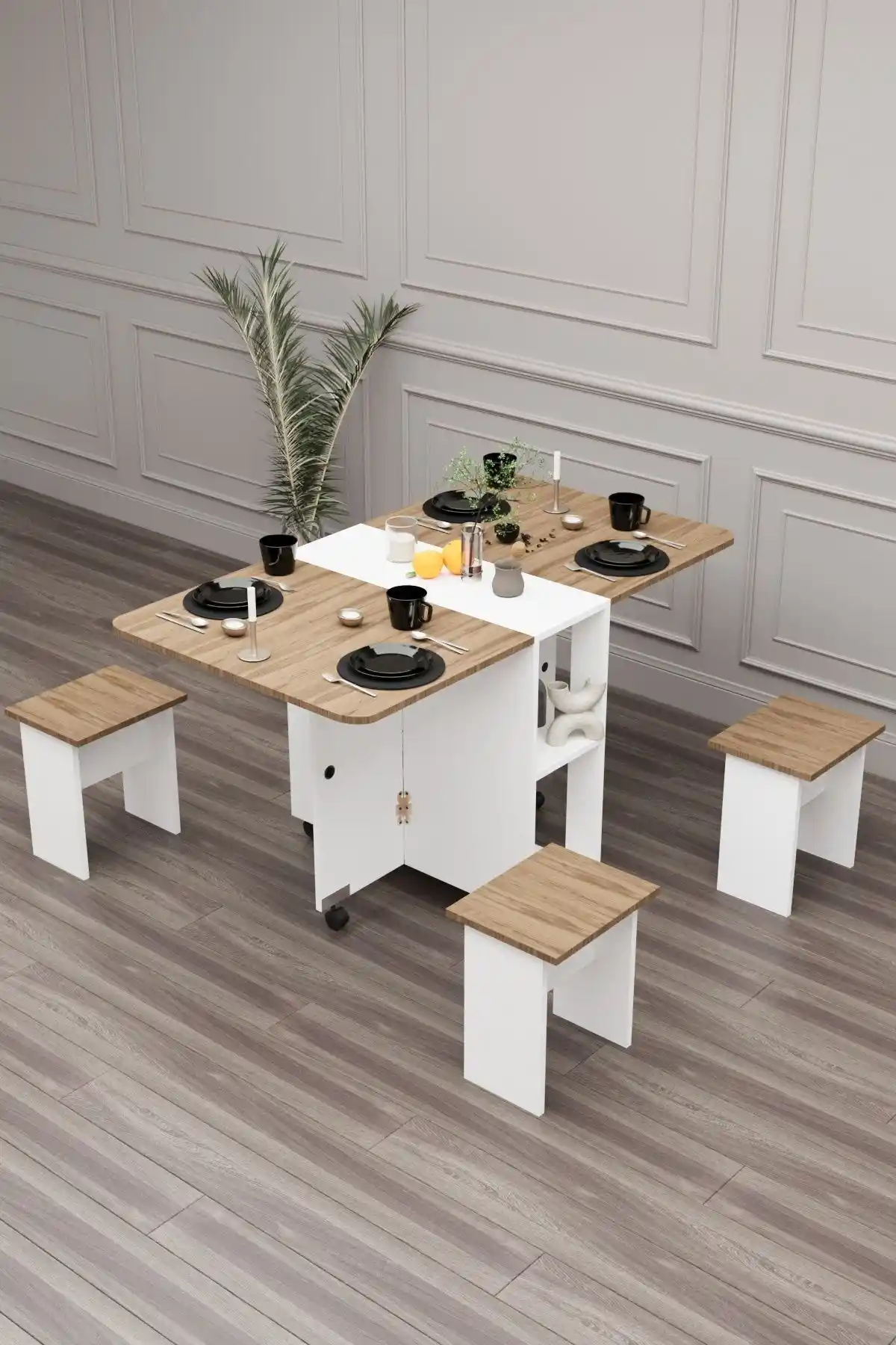 Katlanabilir Yemek Masası Seçenekleri ve Dekorasyonda Kullanım İpuçları