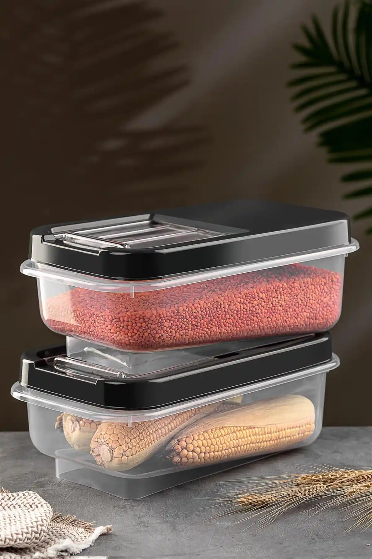 Kayar Kapaklı Saklama Kabı ile Modern ve Şık Ev Düzeni Çözümleri