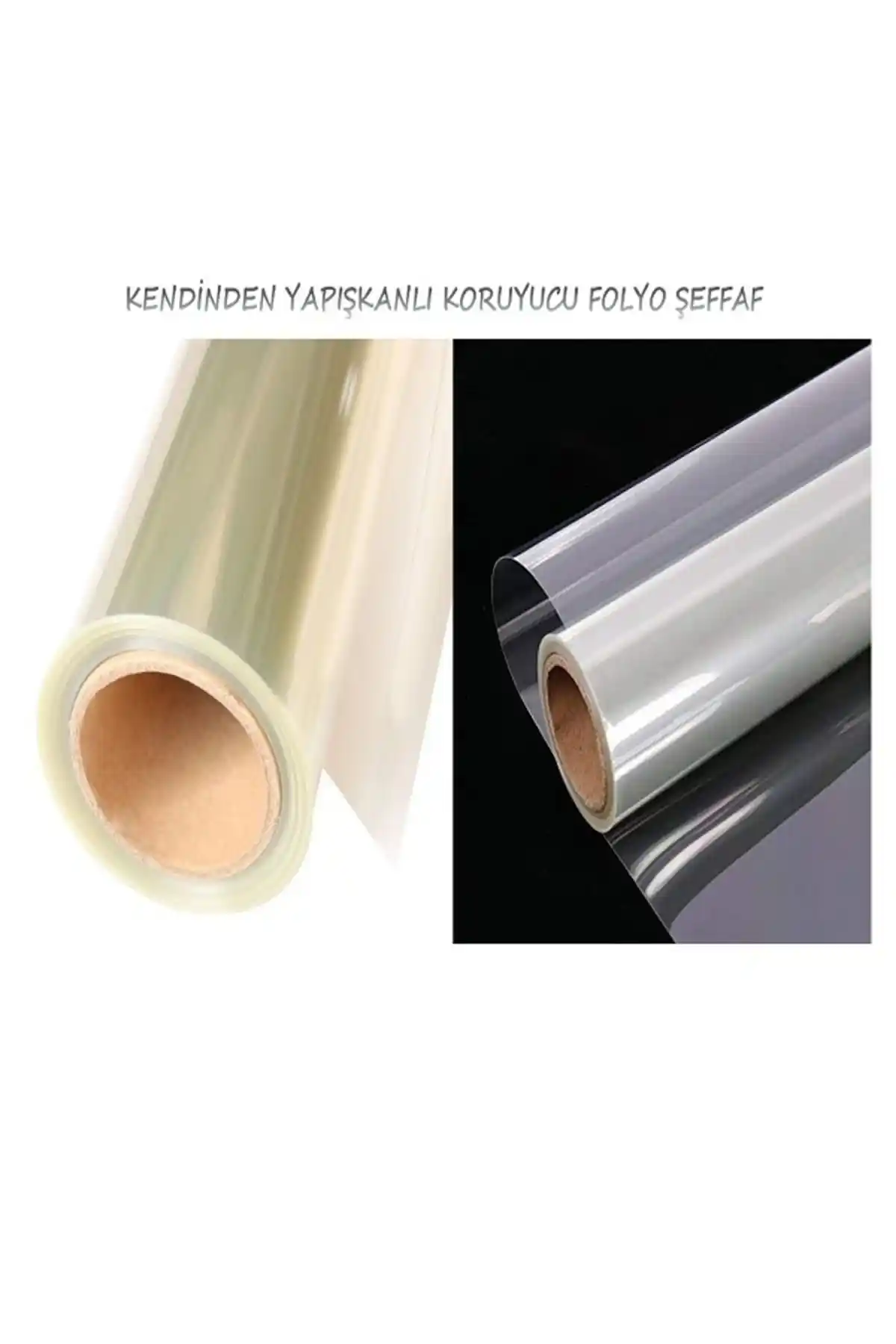 Kendinden Yapışkanlı Şeffaf Folyo ile Dekorasyonunuzu Yenileyin ve Yüzeyleri Koruyun
