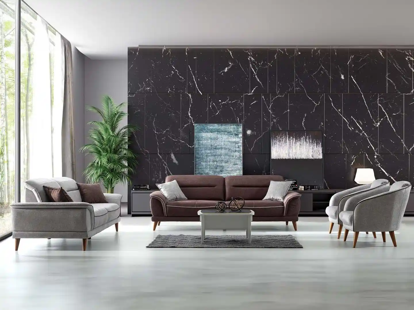 Kırçıllı Koltuk Takımıyla Modern ve Şık Dekorasyon Fikirleri ve Trendler