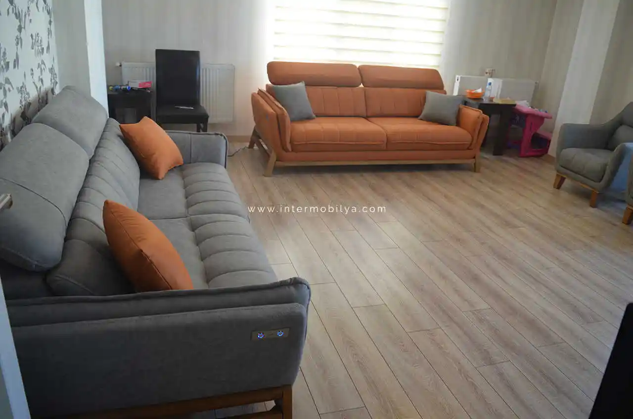 Kiremit Gri Koltuk Takımıyla Modern ve Şık Dekorasyon Önerileri ve İpuçları