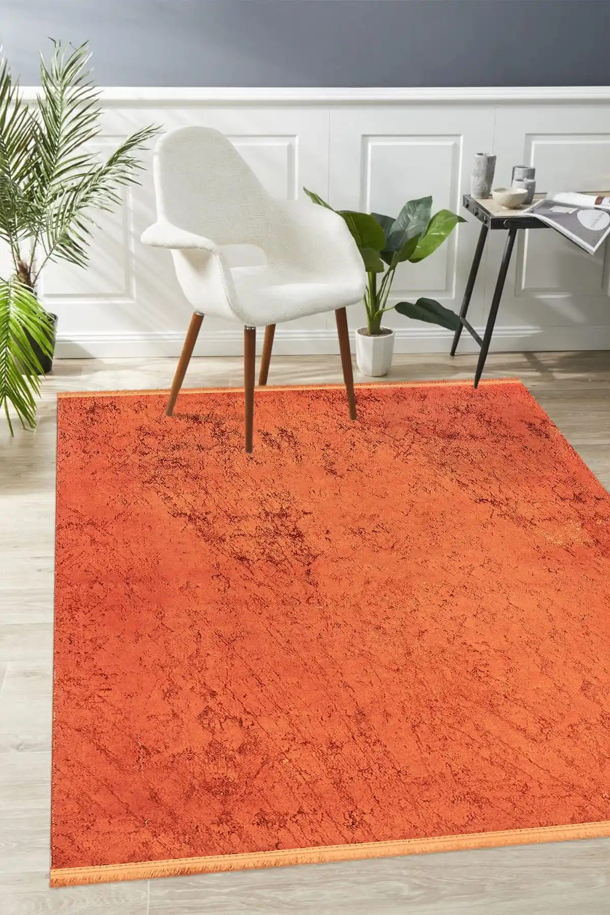 Kiremit Rengi Halı Modelleriyle Ev Dekorasyonunda Sıcaklık ve Şıklık Yaratın