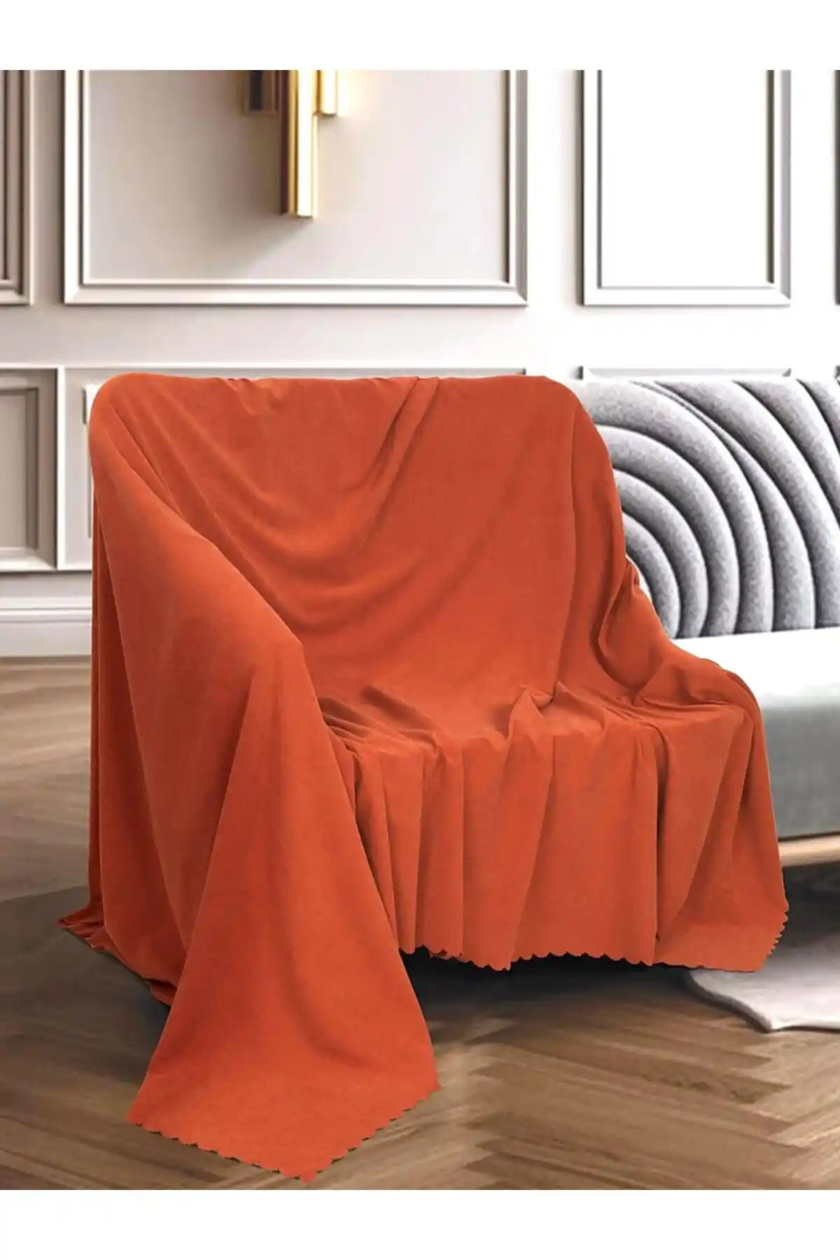 Kiremit Rengi Koltuk Şalı ile Dekorasyonunuzu Zenginleştirme Yöntemleri