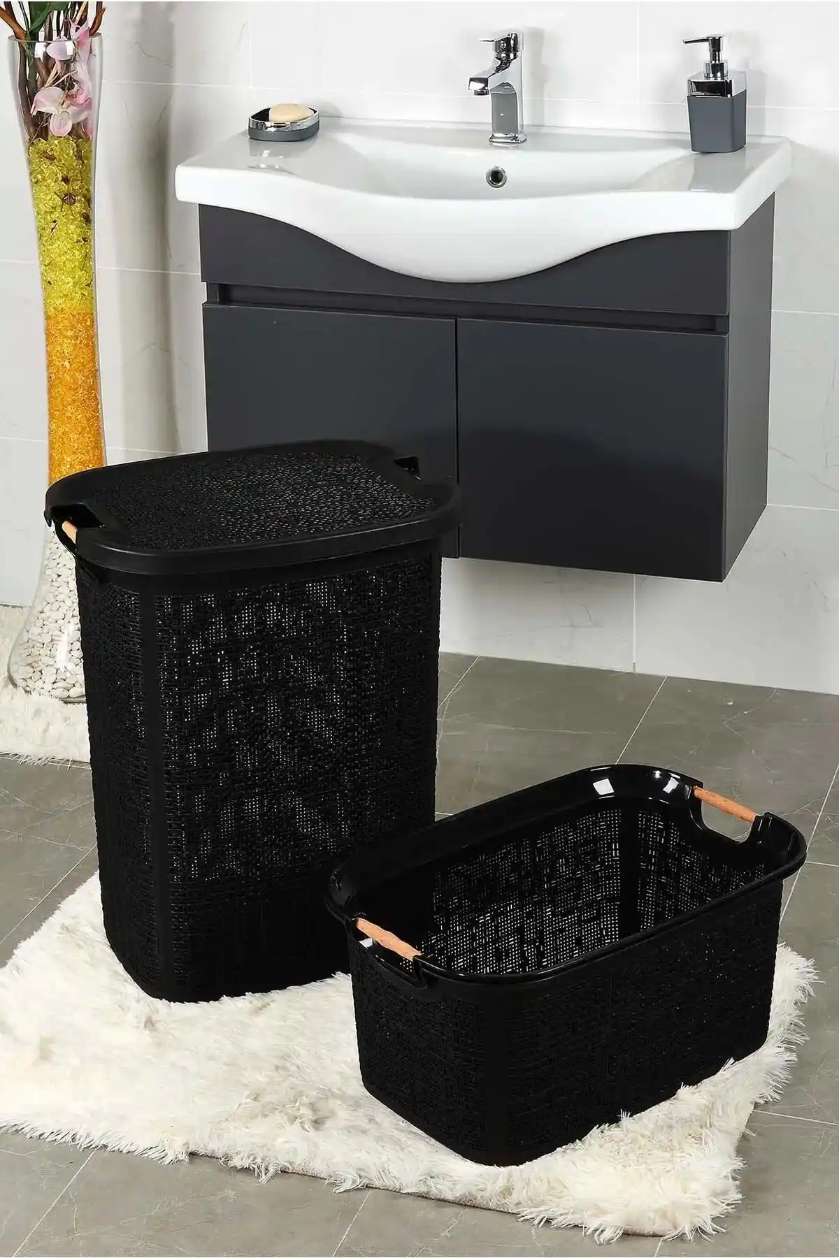 Kirli Çamaşır Sepeti Setleri ile Dekorasyonunuzu Yenileyin Fonksiyonellik ve Estetiğin Buluşması