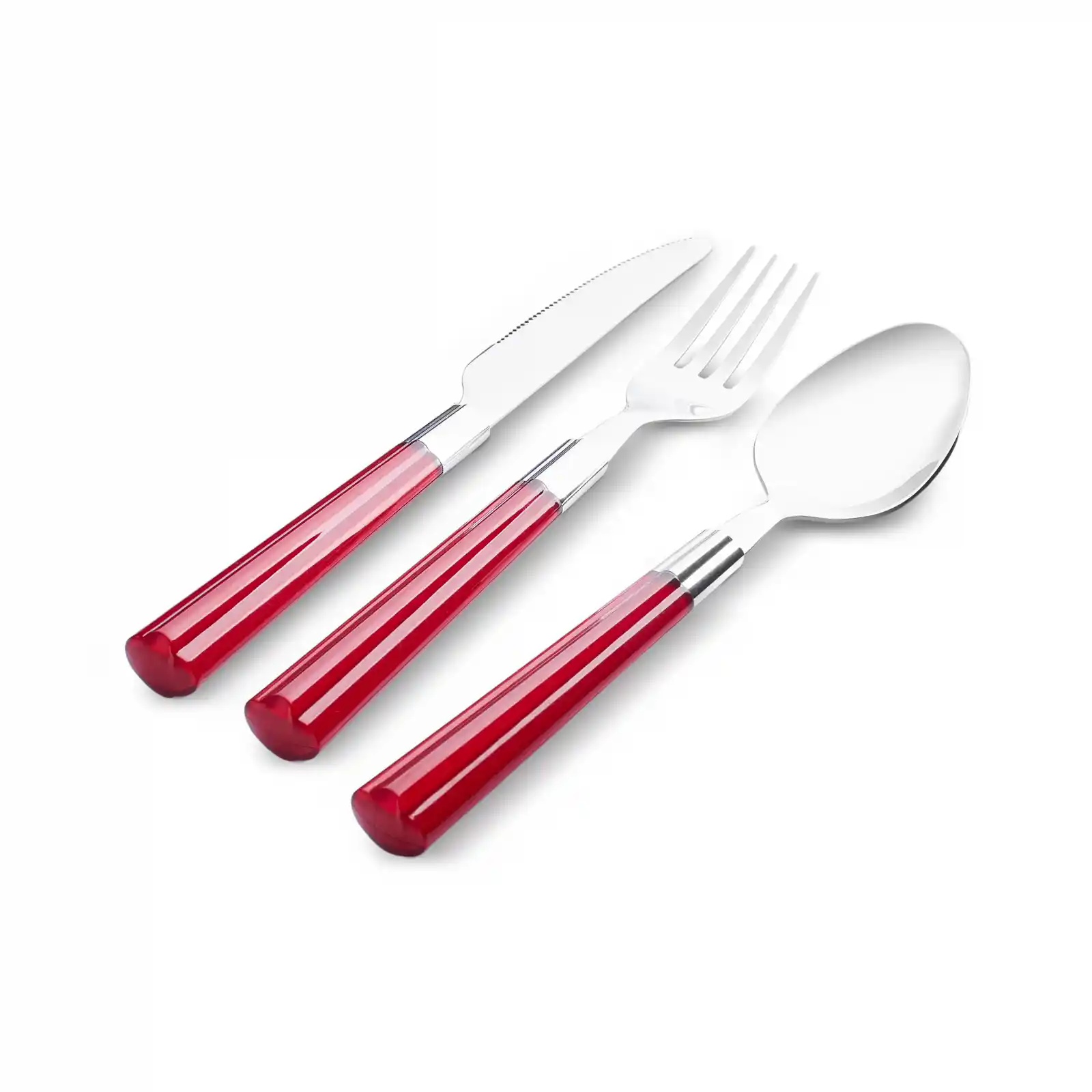 Kırmızı Çatal Bıçak Takımlarıyla Mutfak ve Sofra Dekorasyonunda Şıklık ve İşlevsellik