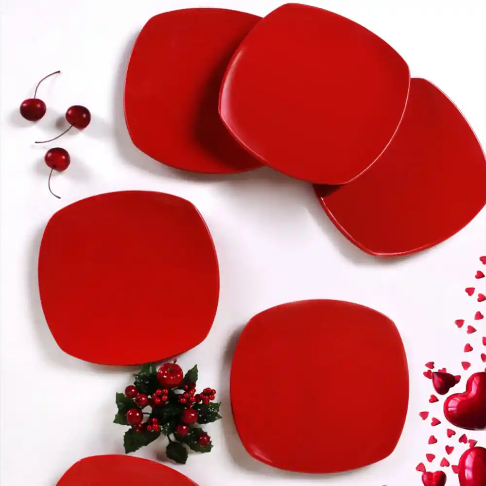 Kırmızı Pasta Tabağı Modelleri ve Dekorasyon İpuçlarıyla Sofralarınızı Canlandırın