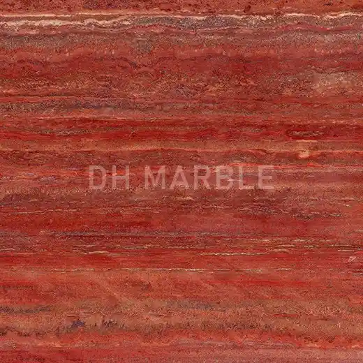 Kırmızı Traverten ile Dekorasyonda Sıcak ve Şık Dokunuşlar Doğal Taş Kullanımı ve Farklı Mekanlar İçin Tavsiyeler