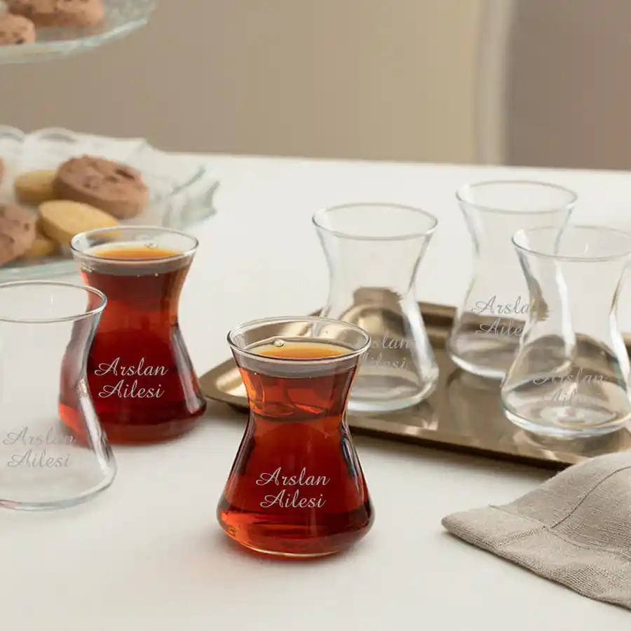 Kişiye Özel Çay Bardağı Setleri ile Ev Dekorasyonunda Fark Yaratın