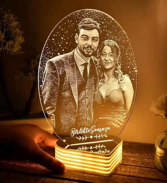Kişiye Özel Gece Lambası ile Dekorasyonunuza Özgün ve Şık Bir Dokunuş Katın